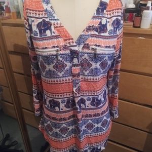 super cute elephant blouse